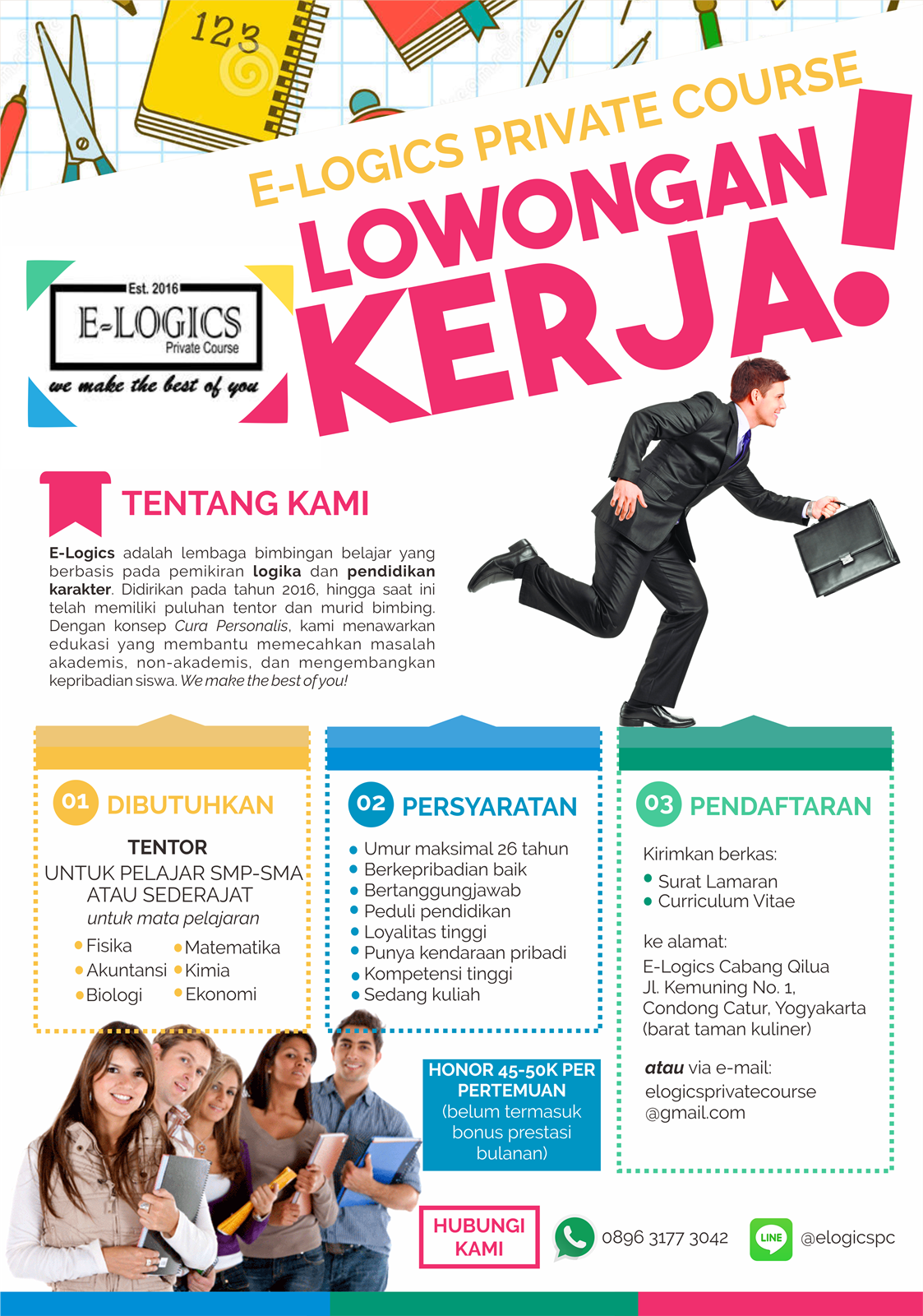 Detail Poster Lowongan Kerja Simple Nomer 39