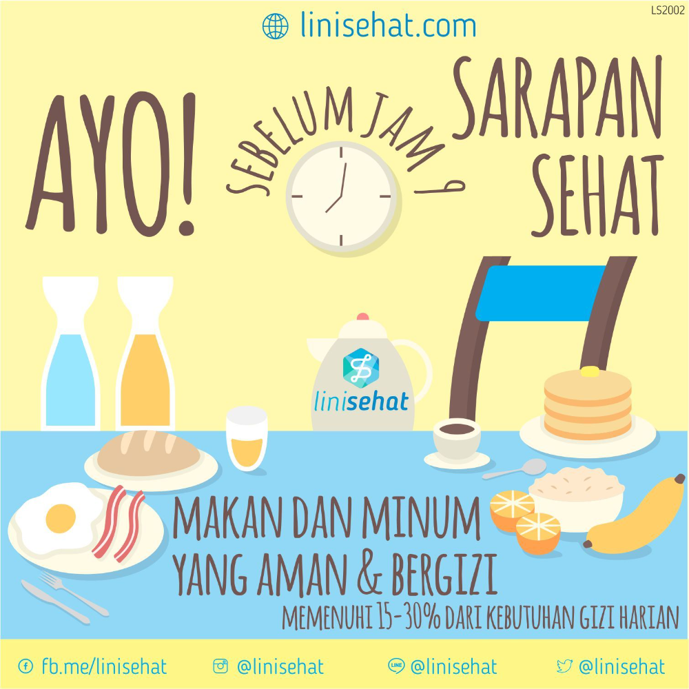 Detail Poster Makanan Sehat Dan Bergizi Nomer 17