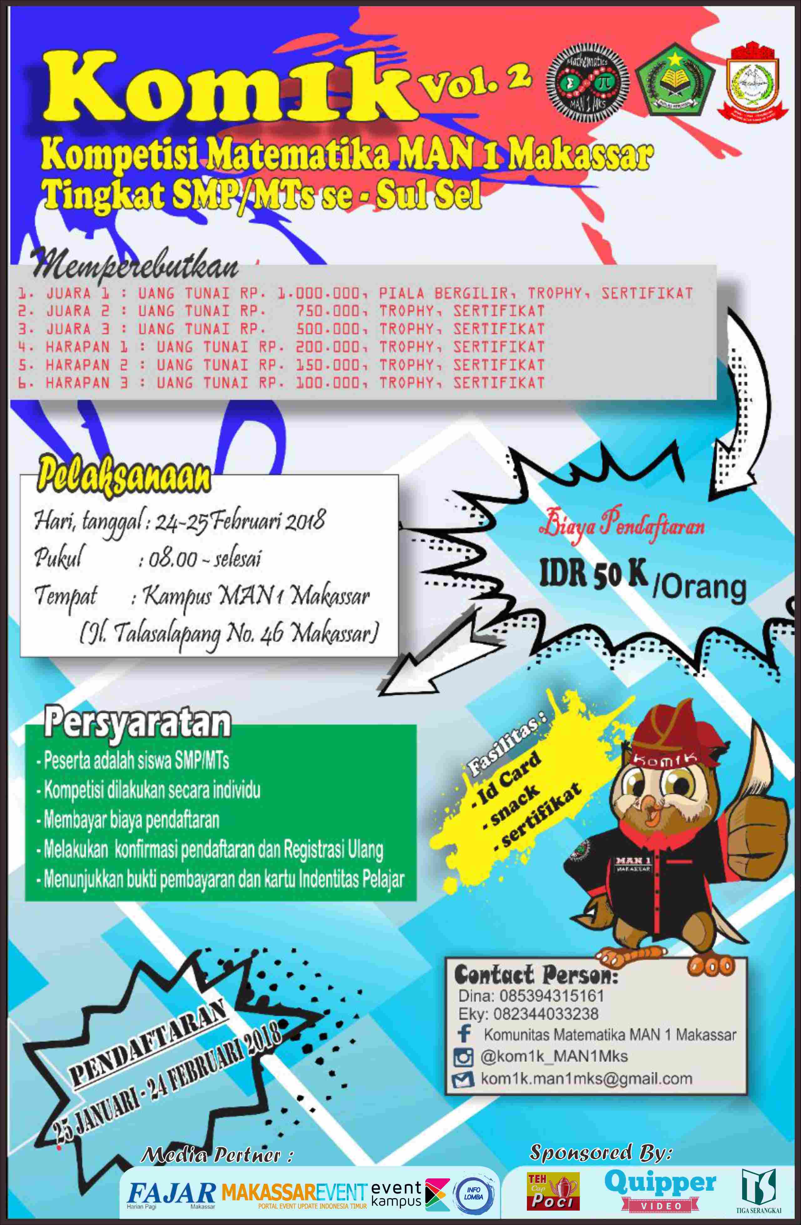 Detail Poster Matematika Smp Nomer 19