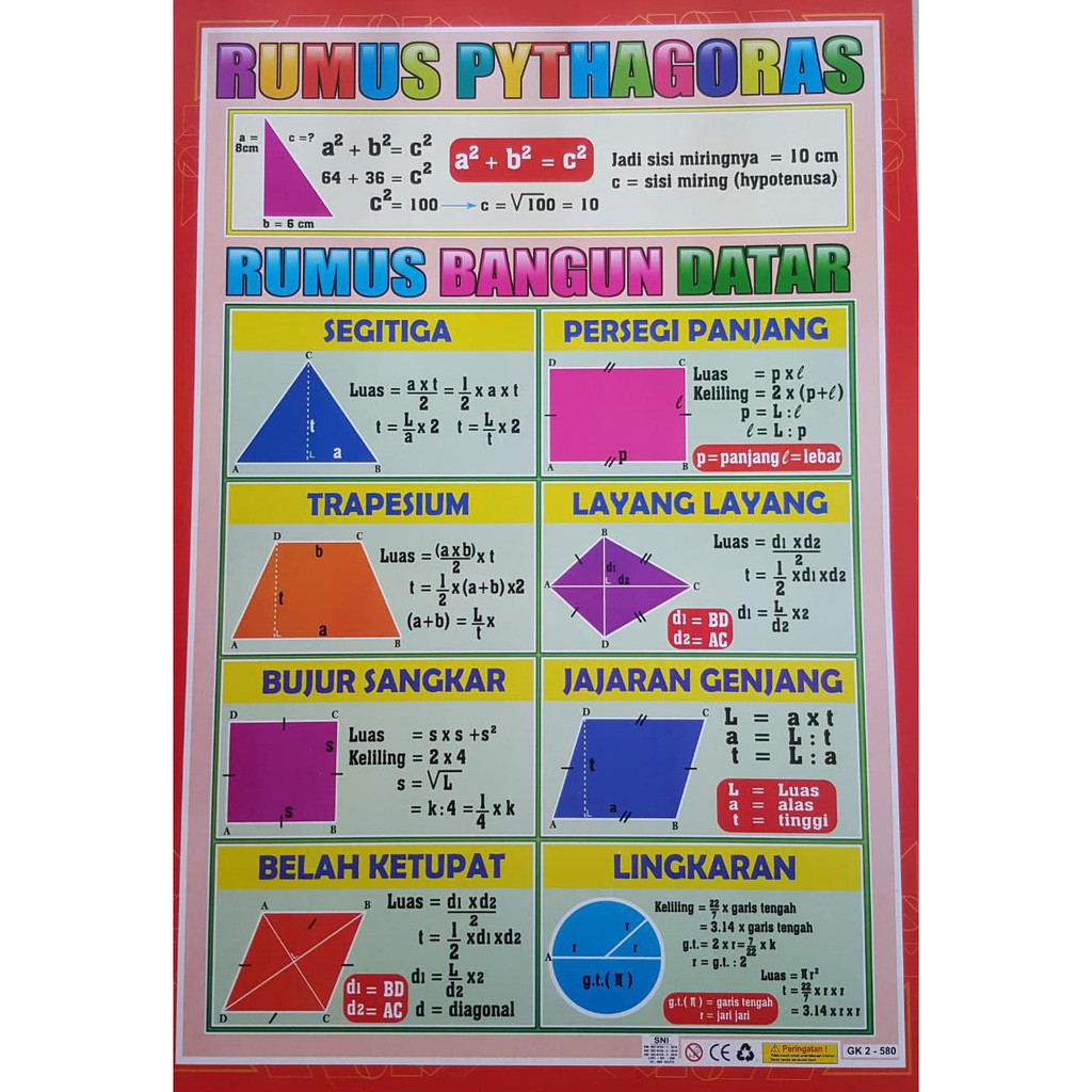 Detail Poster Matematika Smp Nomer 9