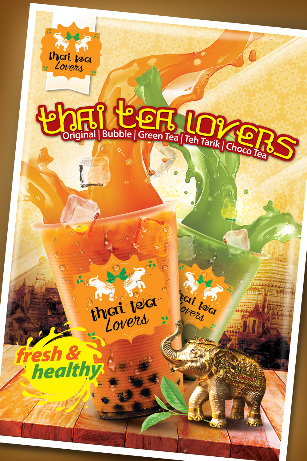Detail Poster Minuman Thai Tea Nomer 12