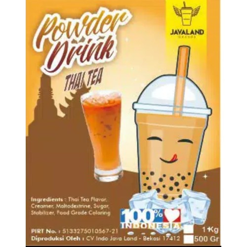 Detail Poster Minuman Thai Tea Nomer 21