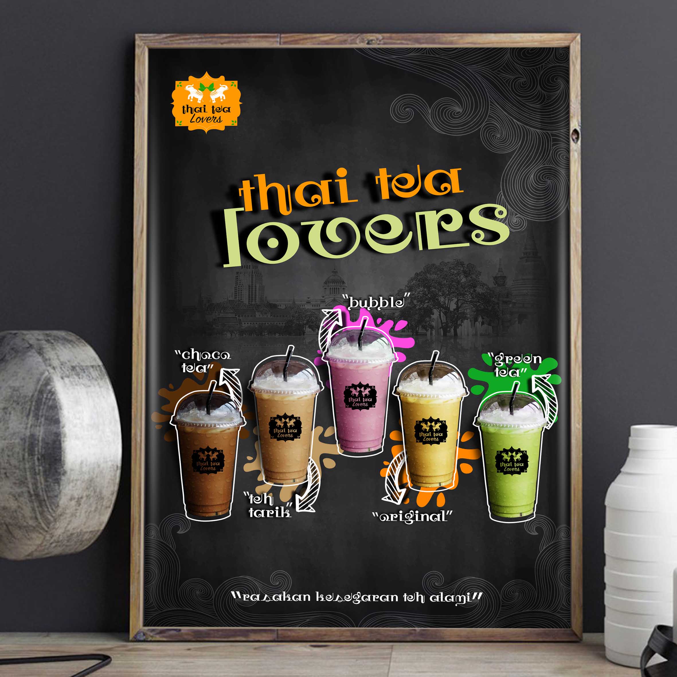 Detail Poster Minuman Thai Tea Nomer 6