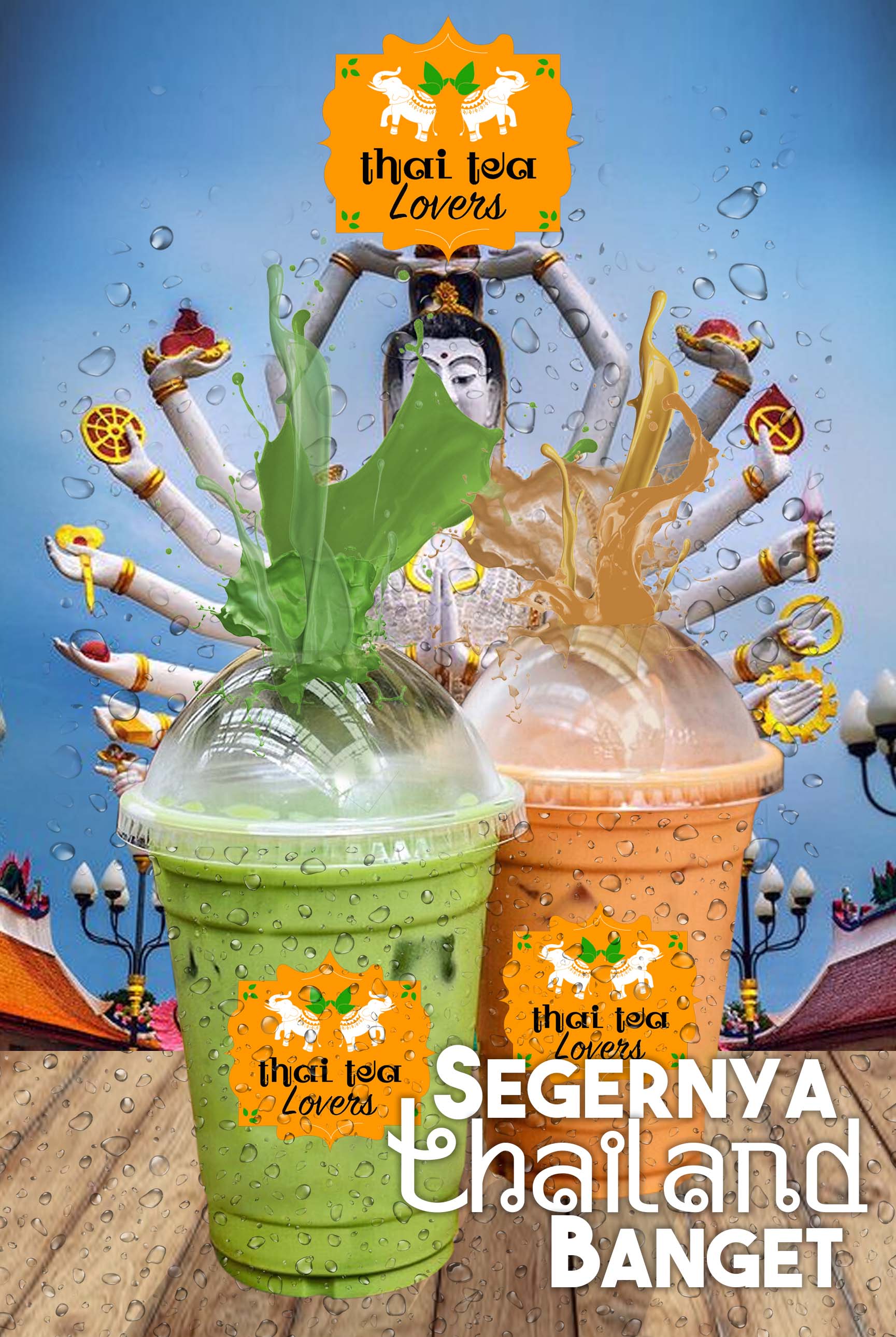 Detail Poster Minuman Thai Tea Nomer 10