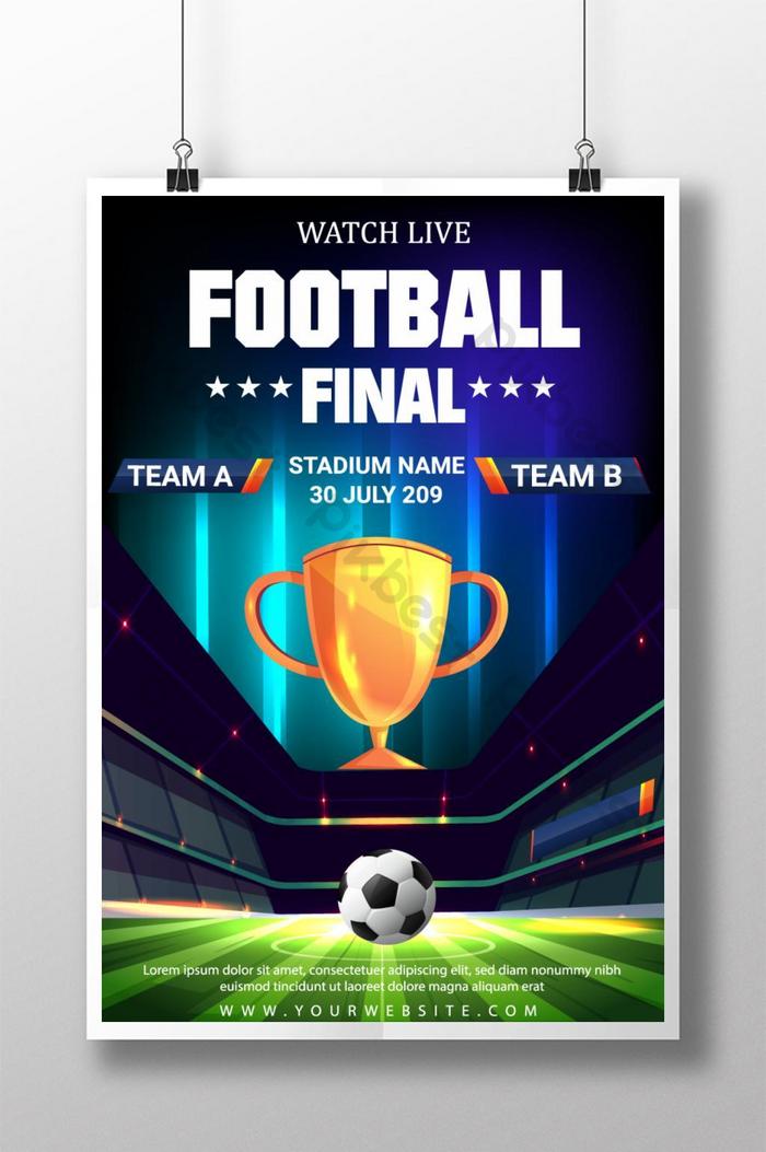 Detail Poster Olahraga Sepak Bola Nomer 18