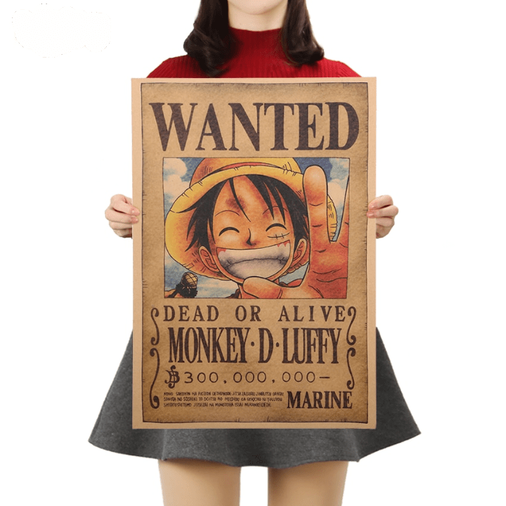 Detail Poster One Piece Wanted Nomer 49