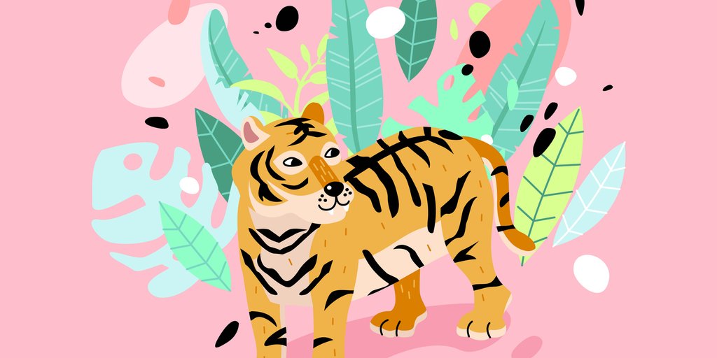 Detail Augen Zu Kleiner Tiger Nomer 17