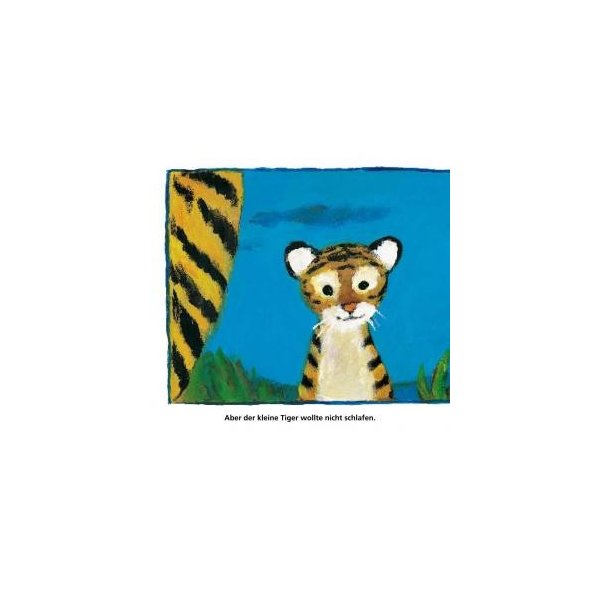 Detail Augen Zu Kleiner Tiger Nomer 4