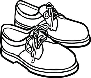 Detail Ausmalbilder Schuhe Nomer 17
