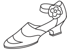 Detail Ausmalbilder Schuhe Nomer 21