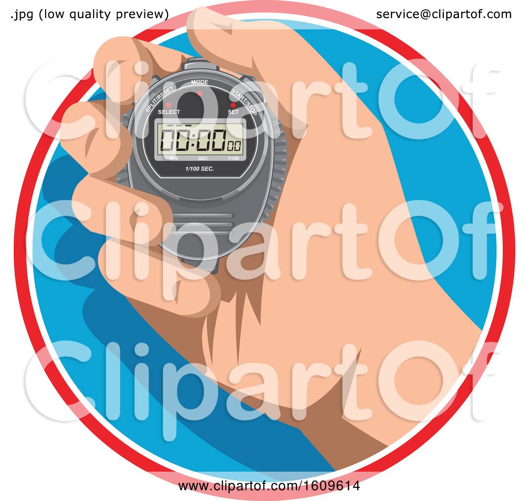 Detail Digital Stopwatch Clipart Nomer 53