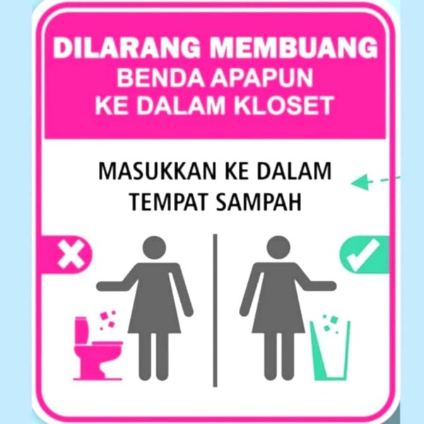 Detail Dilarang Buang Sampah Di Kloset Nomer 33