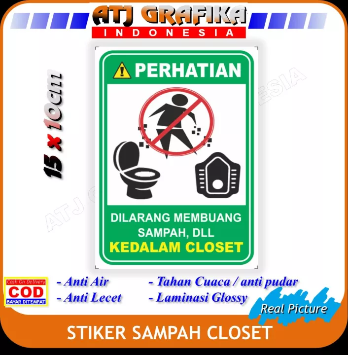 Detail Dilarang Buang Sampah Di Kloset Nomer 58