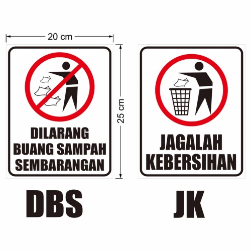 Detail Dilarang Buang Sampah Logo Nomer 22