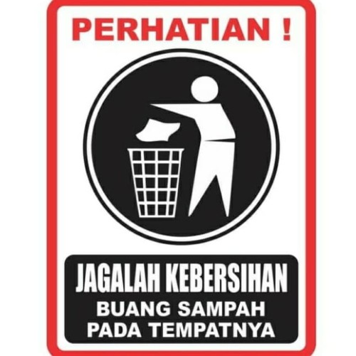 Detail Dilarang Buang Sampah Logo Nomer 33