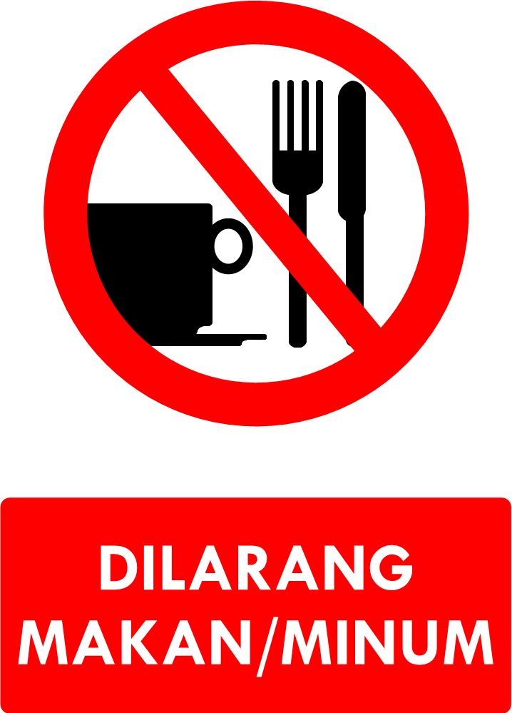 Dilarang Makan Dan Minum - KibrisPDR