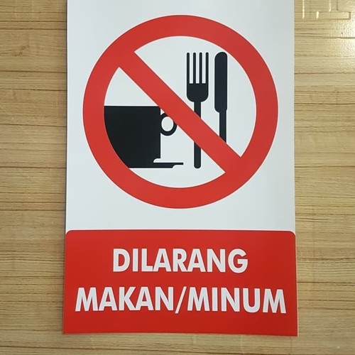 Detail Dilarang Makan Dan Minum Nomer 4