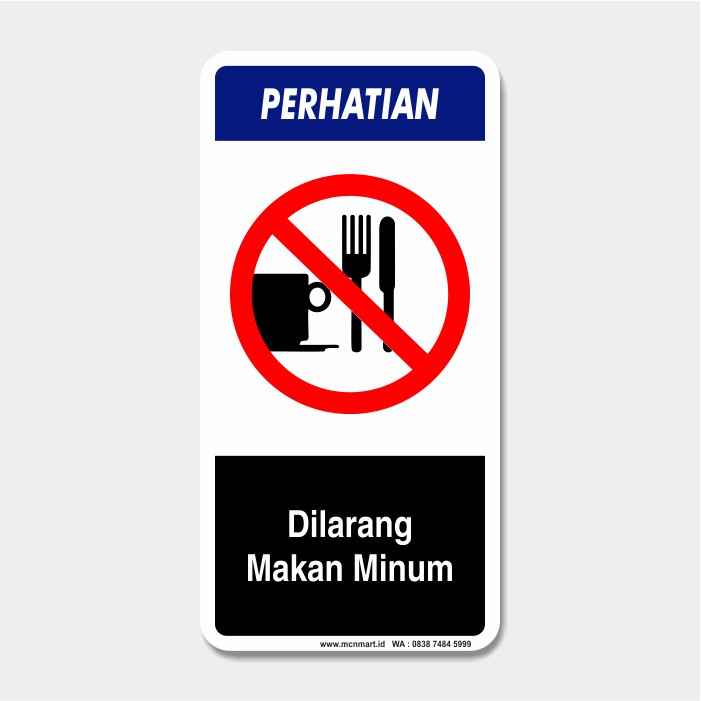 Detail Dilarang Makan Dan Minum Nomer 28