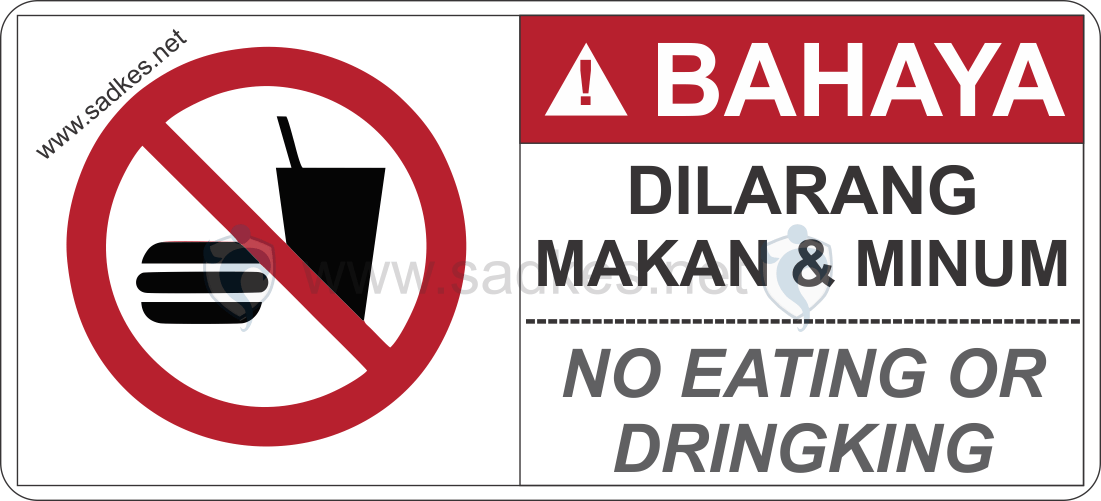 Detail Dilarang Makan Dan Minum Nomer 34