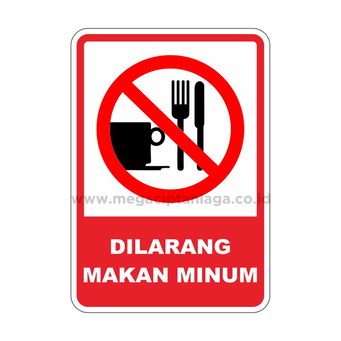 Detail Dilarang Makan Dan Minum Nomer 5