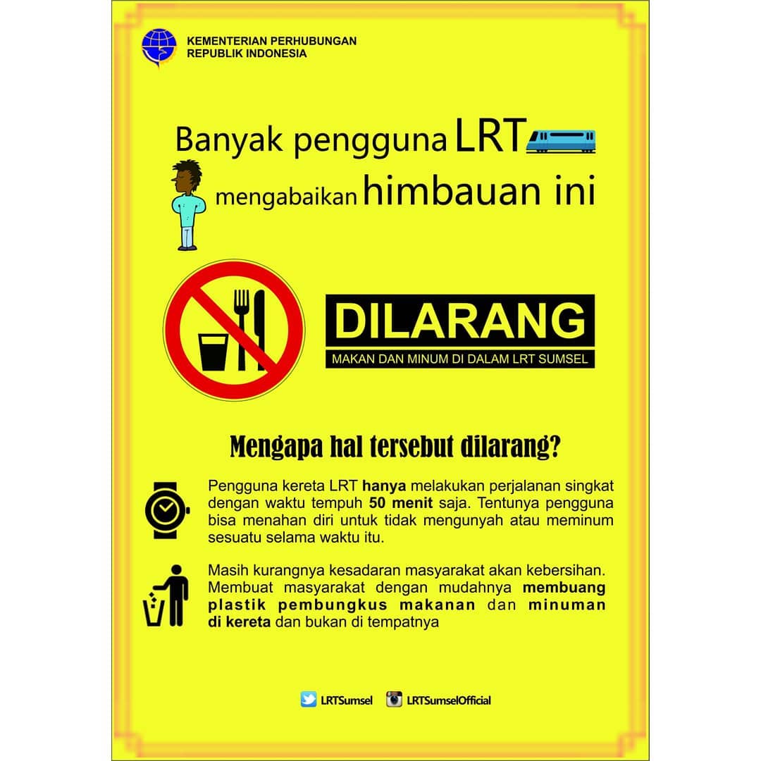 Detail Dilarang Makan Dan Minum Nomer 37