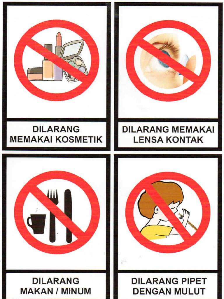 Detail Dilarang Makan Dan Minum Nomer 6