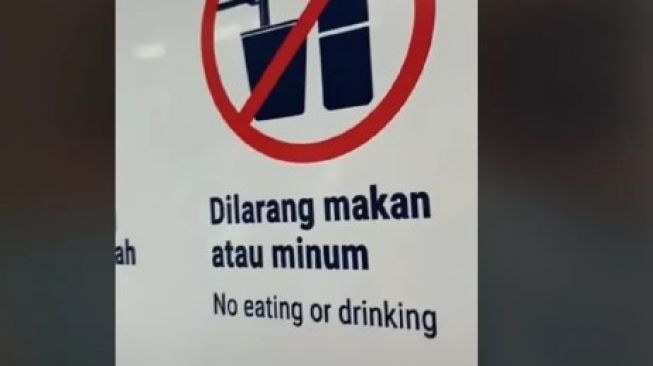 Detail Dilarang Makan Dan Minum Nomer 45