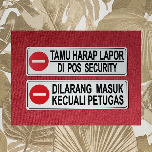 Detail Dilarang Masuk Kecuali Petugas Nomer 54