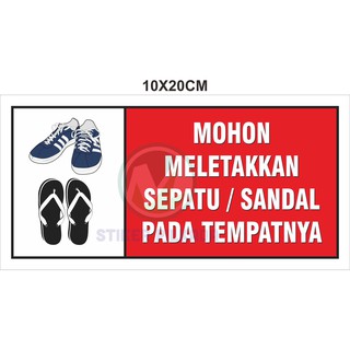 Detail Dilarang Memakai Sandal Dan Sepatu Nomer 17