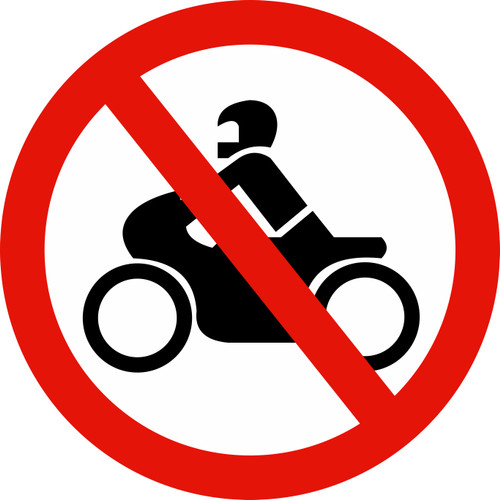 Dilarang Parkir Motor - KibrisPDR