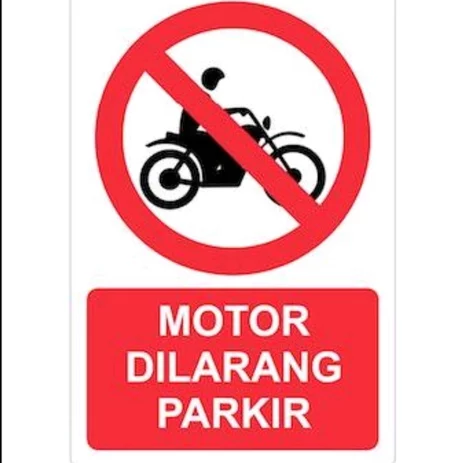 Detail Dilarang Parkir Motor Nomer 6