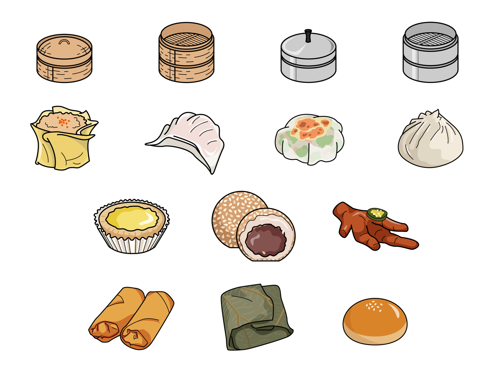 Detail Dim Sum Icon Nomer 3