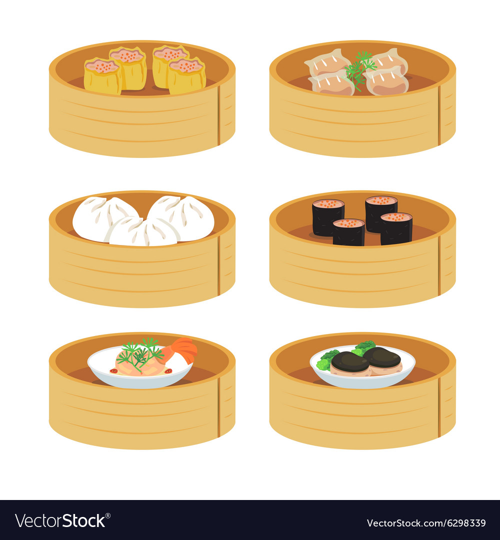 Detail Dim Sum Vector Png Nomer 4