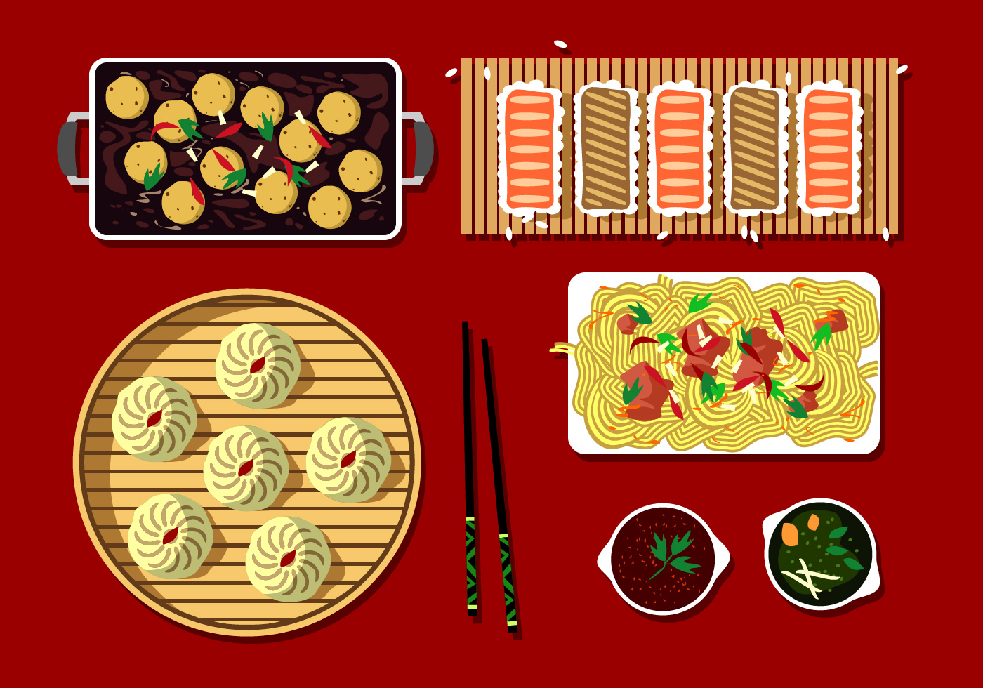 Detail Dim Sum Vector Png Nomer 32