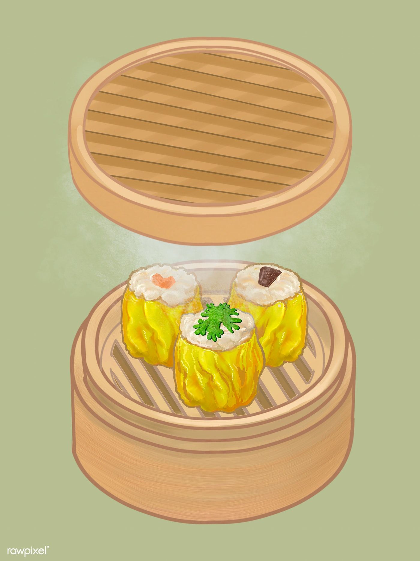 Detail Dim Sum Vector Png Nomer 55