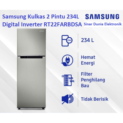 Dimensi Kulkas 2 Pintu Samsung - 57+ Koleksi Gambar