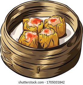 Detail Dimsum Vector Png Nomer 8