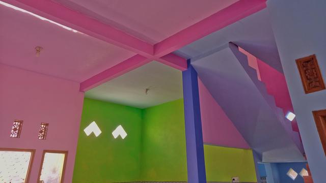 Detail Dinding Cat Warna Warni Nomer 5
