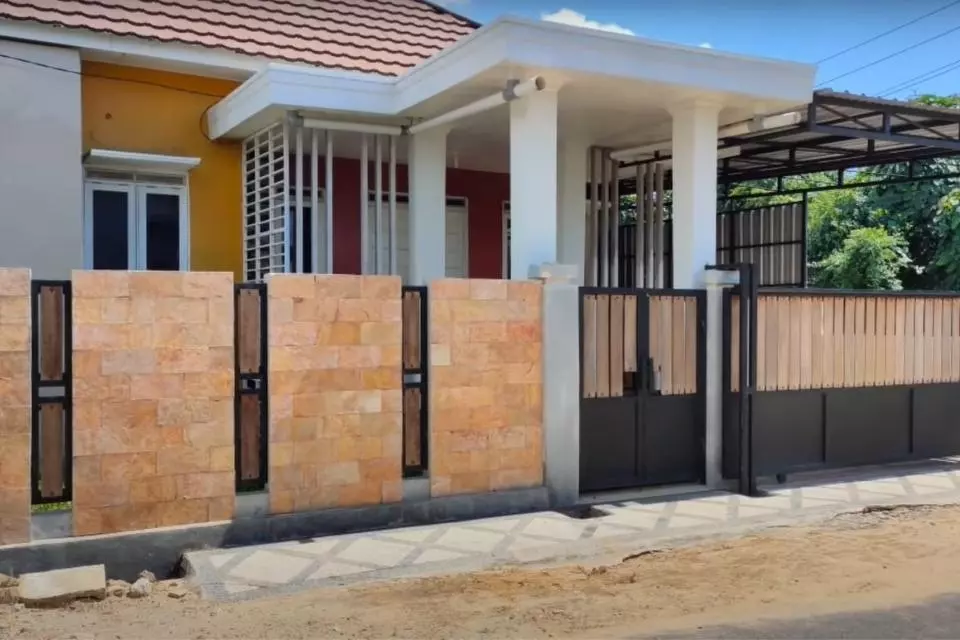 Detail Dinding Pagar Rumah Nomer 25