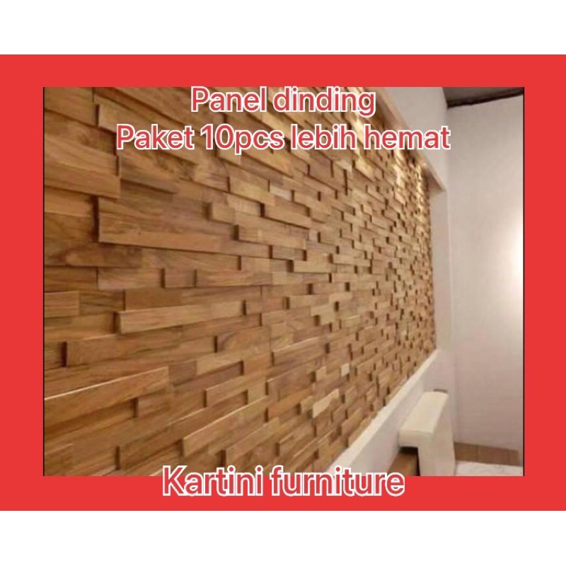 Detail Dinding Panel Kayu Nomer 29