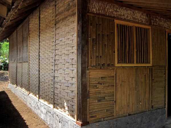 Detail Dinding Rumah Dari Bambu Nomer 2