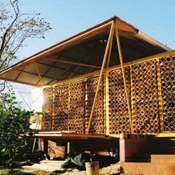 Detail Dinding Rumah Dari Bambu Nomer 16