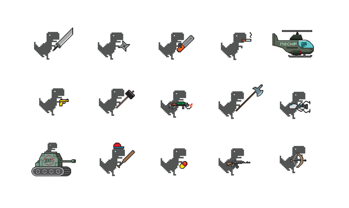 Detail Dino Chrome Png Nomer 11