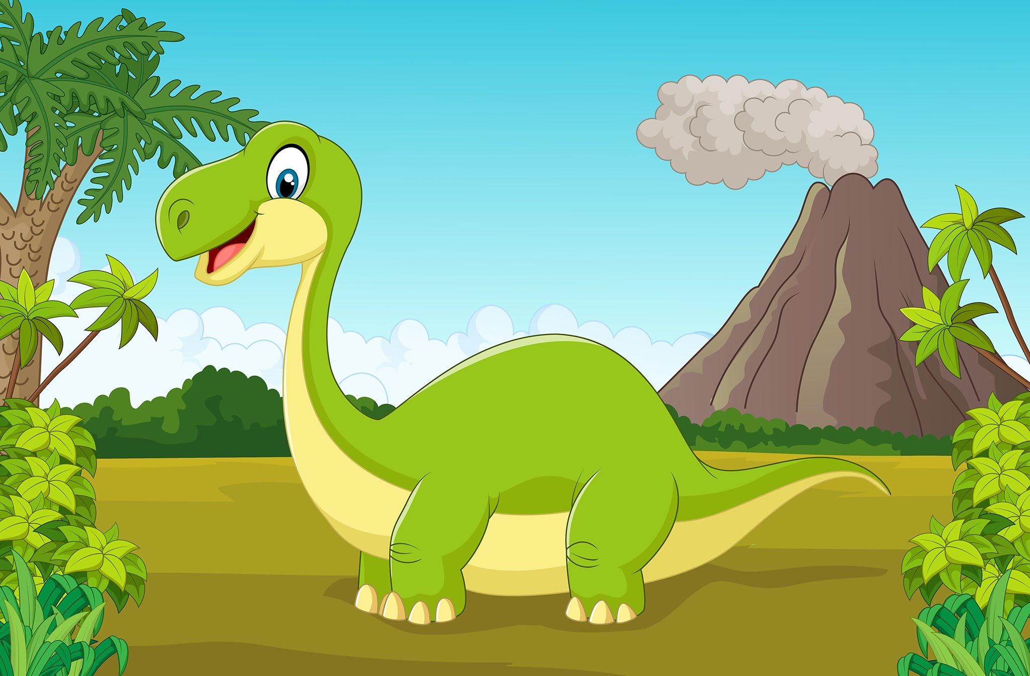 Detail Dino Gambar Dinosaurus Kartun Nomer 4