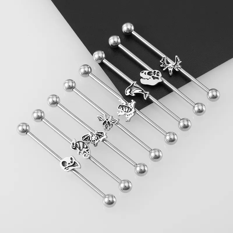 Detail Dinosaur Industrial Piercing Nomer 31