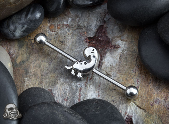 Detail Dinosaur Industrial Piercing Nomer 37