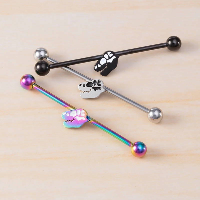 Detail Dinosaur Industrial Piercing Nomer 5