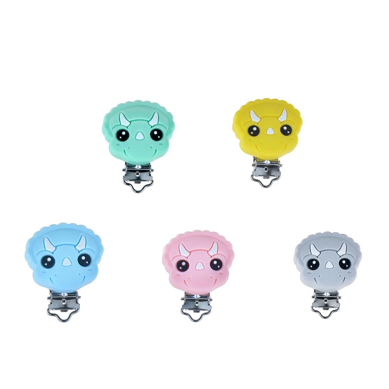 Detail Dinosaur Pacifier Clip Nomer 26