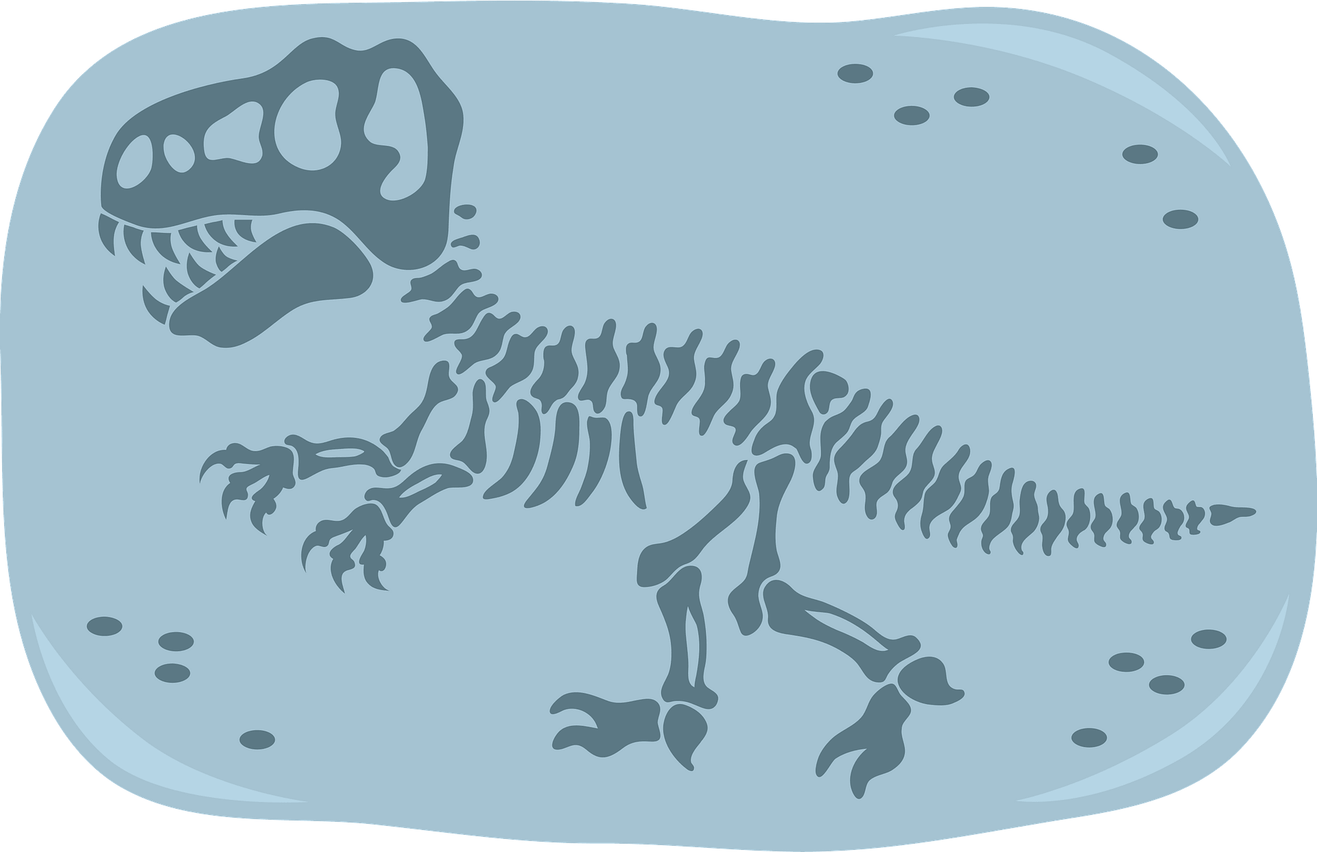 Detail Dinosaur Skeleton Clipart Nomer 20