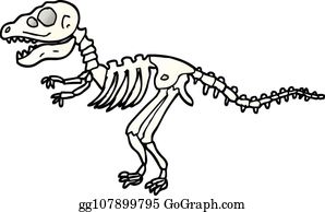 Detail Dinosaur Skeleton Clipart Nomer 9
